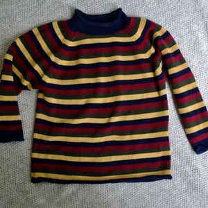 Vintage Land's End Striped Sweater